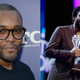 Images via Getty. Right: Donald Glover accepts a Critic’s Choice Award for his hit show Atlanta